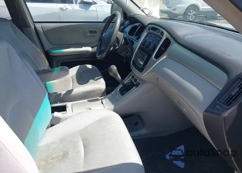 2006 Toyota Highlander from USA, damaged, VIN JTEDD21A860138513